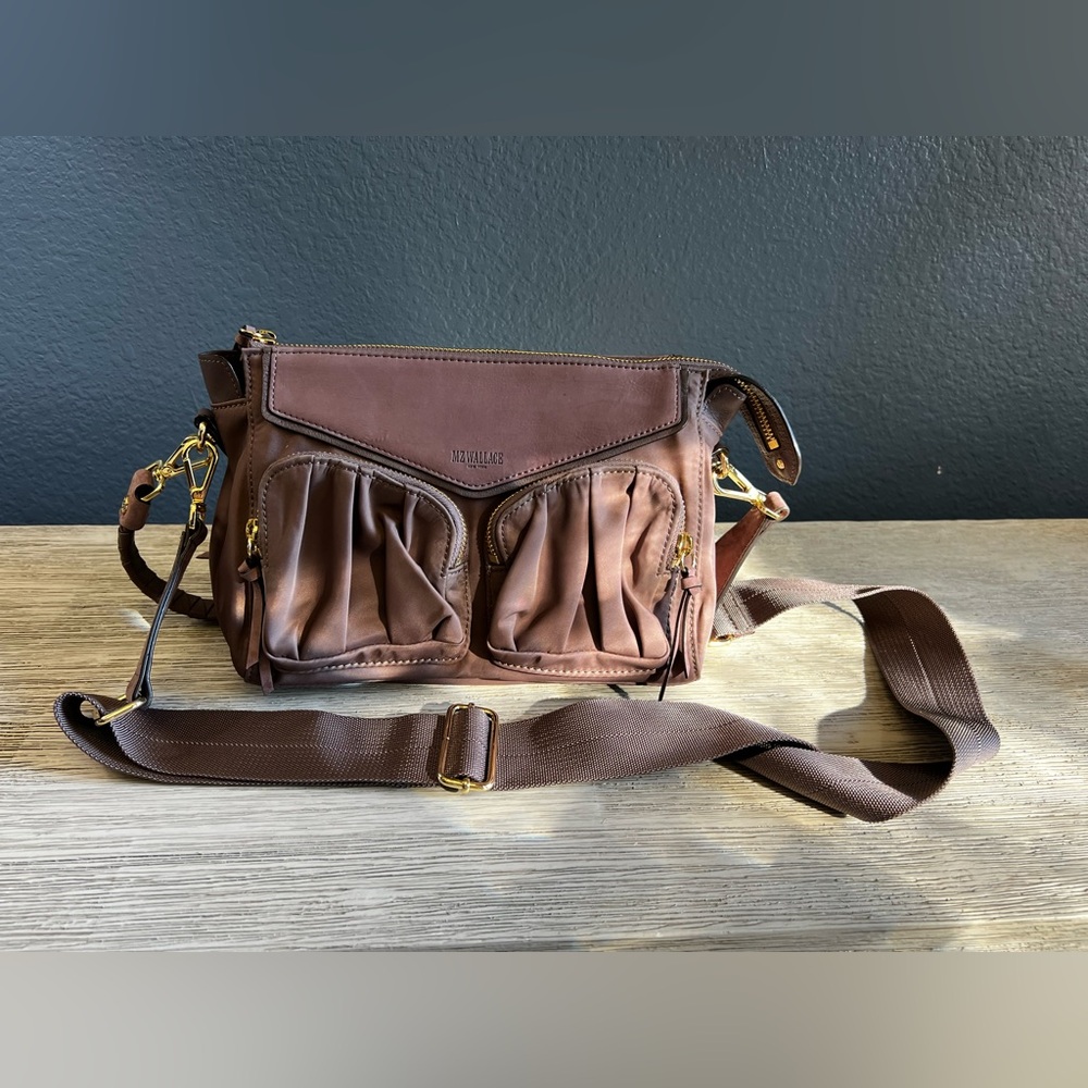 🟣LIKE NEW!!! MZ Wallace Medium Thompson Purple Crossbody Bag FINAL PRICE🟣